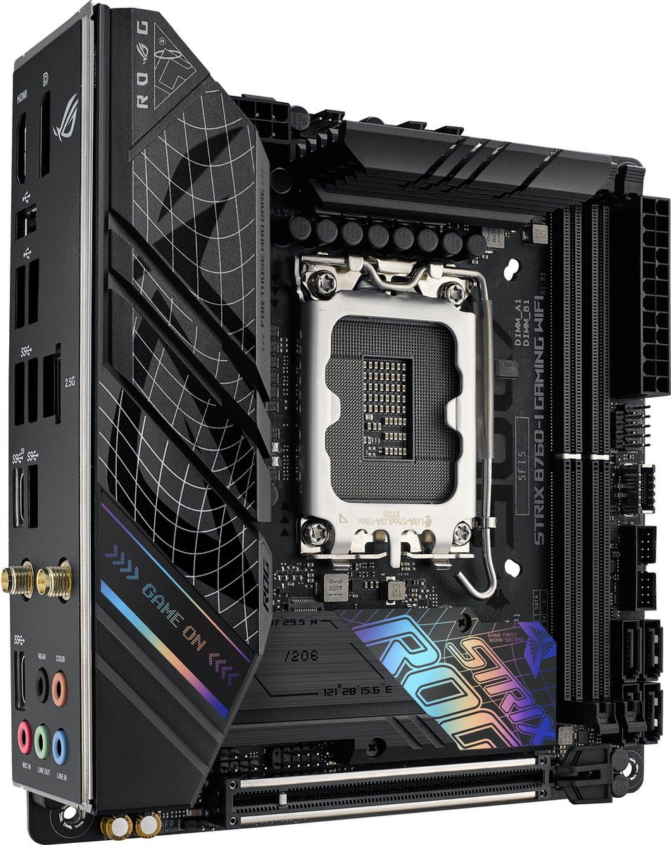 Asus Rog Strix B760-I Gaming Wifi Intel B760 Lga 1700 Mini Itx moederbord - afbeelding 7