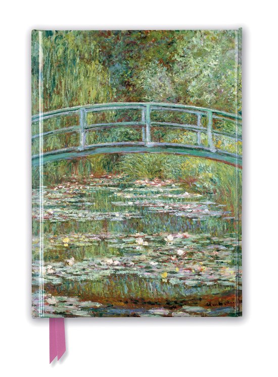 Claude Monet Foiled Journal