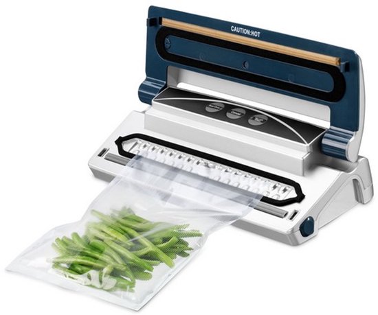 Princess 492967 Vacumeermachine – Inclusief 10 zakken - 2 standen - Ideaal om levensmiddelen luchtdicht te verpakken - Vacumeerapparaat - Vacuum Sealer