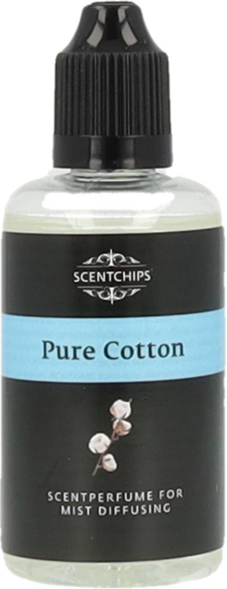 Goedkoopste Scentchips® Pure Cotton - Geurolie Voor Aromadiffuser - Geurolie Voor Oliebrander - Navulling Geurbrander - Etherische Olie - Geurverspreiders - Verdamper