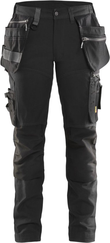 Blaklader Pantalon de travail pour femmes avec stretch 7115-1343 - Zwart - C34