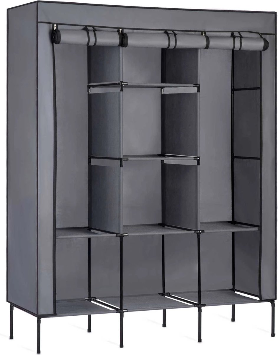 Massido textielgarderobe - grafiet