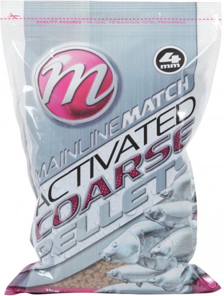 Mainline - Match Activated | Coarse Pellets | 4mm | 1kg - Beige