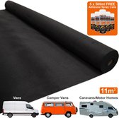 Sellerie véhicule utilitaire - Couleur: Noir - Intérieur - Bus - Van - GRATUIT 5 bidons de colle multifonctionnelle - extensible - camion - caddie