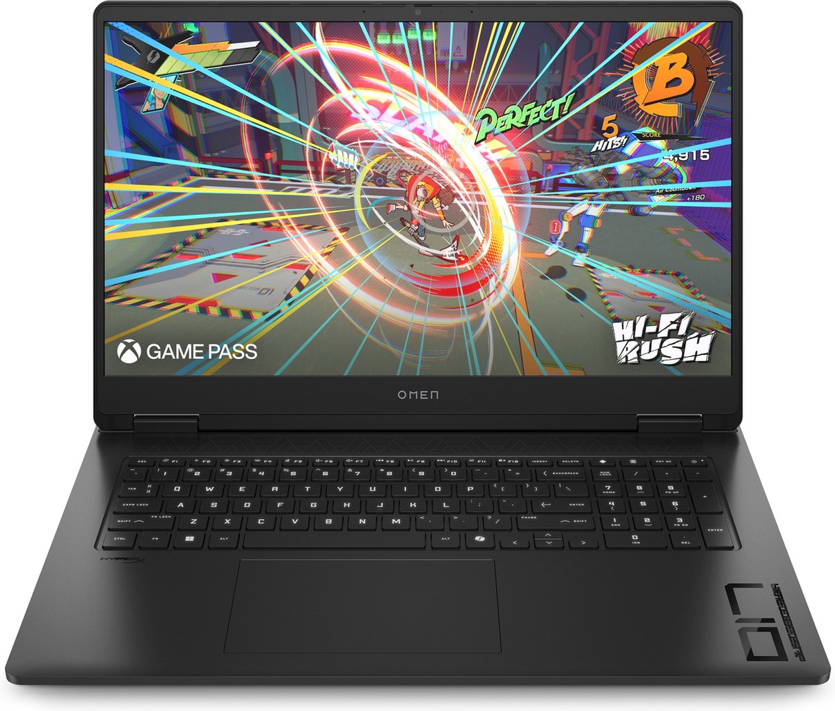 HP OMEN 17-db0010nd - 17.3 inch - AMD Ryzen 5 - 16 GB - 512 GB - GeForce RTX 4050