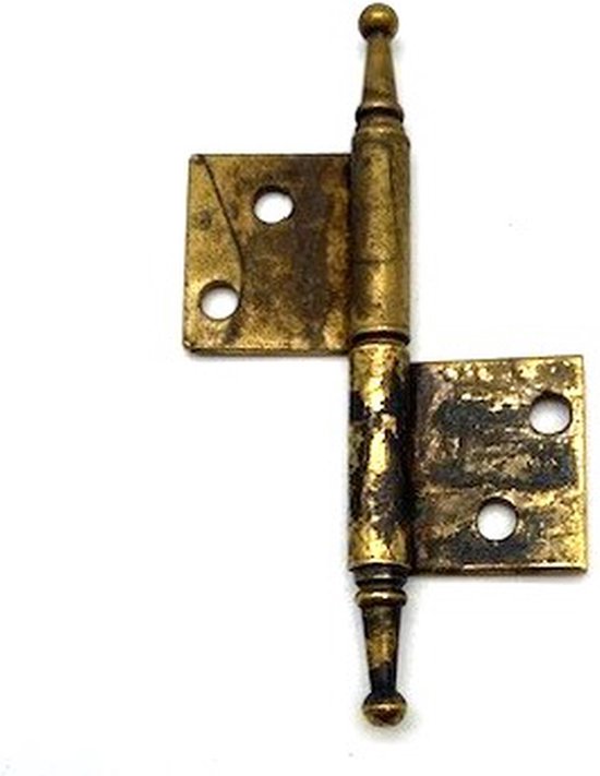 Scharnier Messing antiek rechts 50x85mm