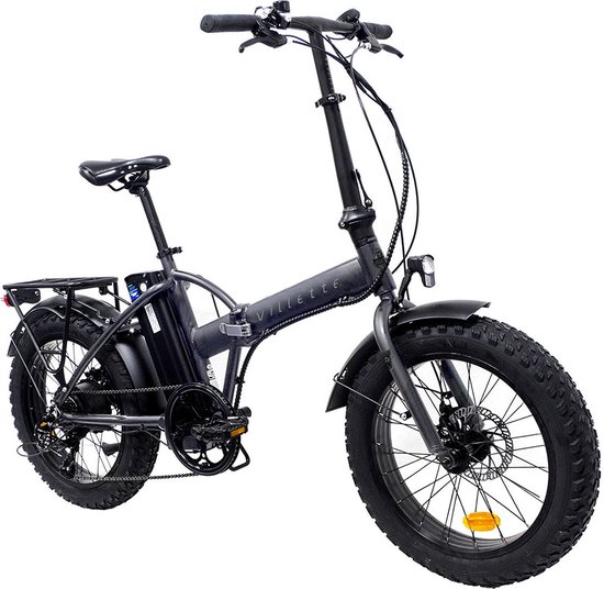 Villette le Gros elektrische vouw fatbike 13Ah 7sp 20 inch Dark Grey van Villette — afbeelding 5