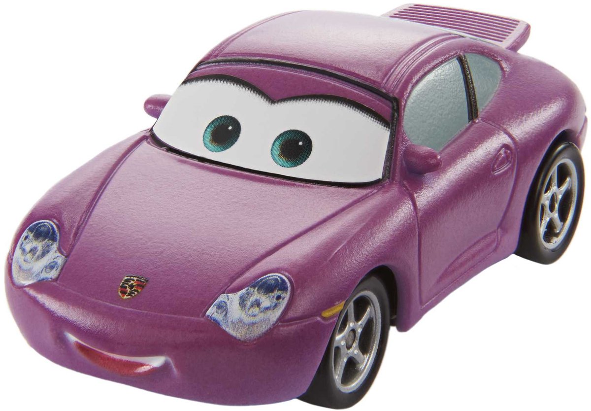 Disney Pixar Cars Disney and Pixar Cars Color Changers Sally, Auto, 3 jaar, Metaal, Blauw, Paars