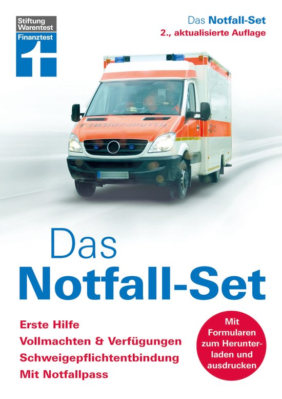 Das Notfall-Set - Ratgeber von Stiftung Warentest - Im Ernst ... - cover