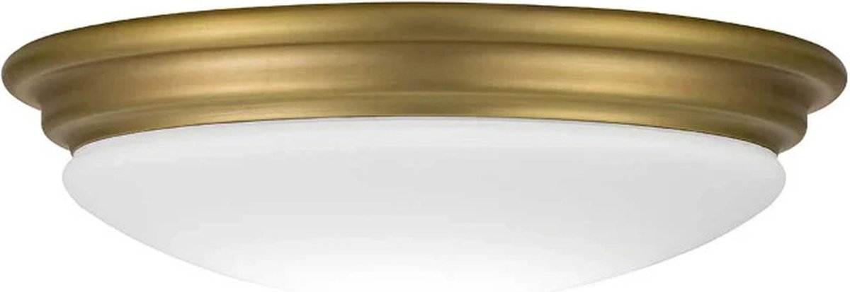 Elstead Lighting LED Badkamerarmatuur Brompton | 5.7W 3000K 600Lm 830 | IP44 | Dimbaar | Brushed Brass