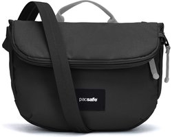 Pacsafe GO Saddle Crossbody tas - 3.5L - RFID - Anti-diefstal - Waterafstotend - Gerecycled - Festivaltas - Zwart