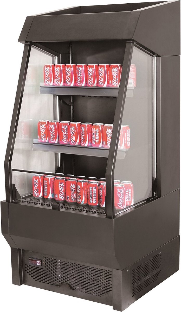 CombiSteel IMPULSKOELER OPEN ZWART 165L - 7090.0005 - Horeca & Professioneel