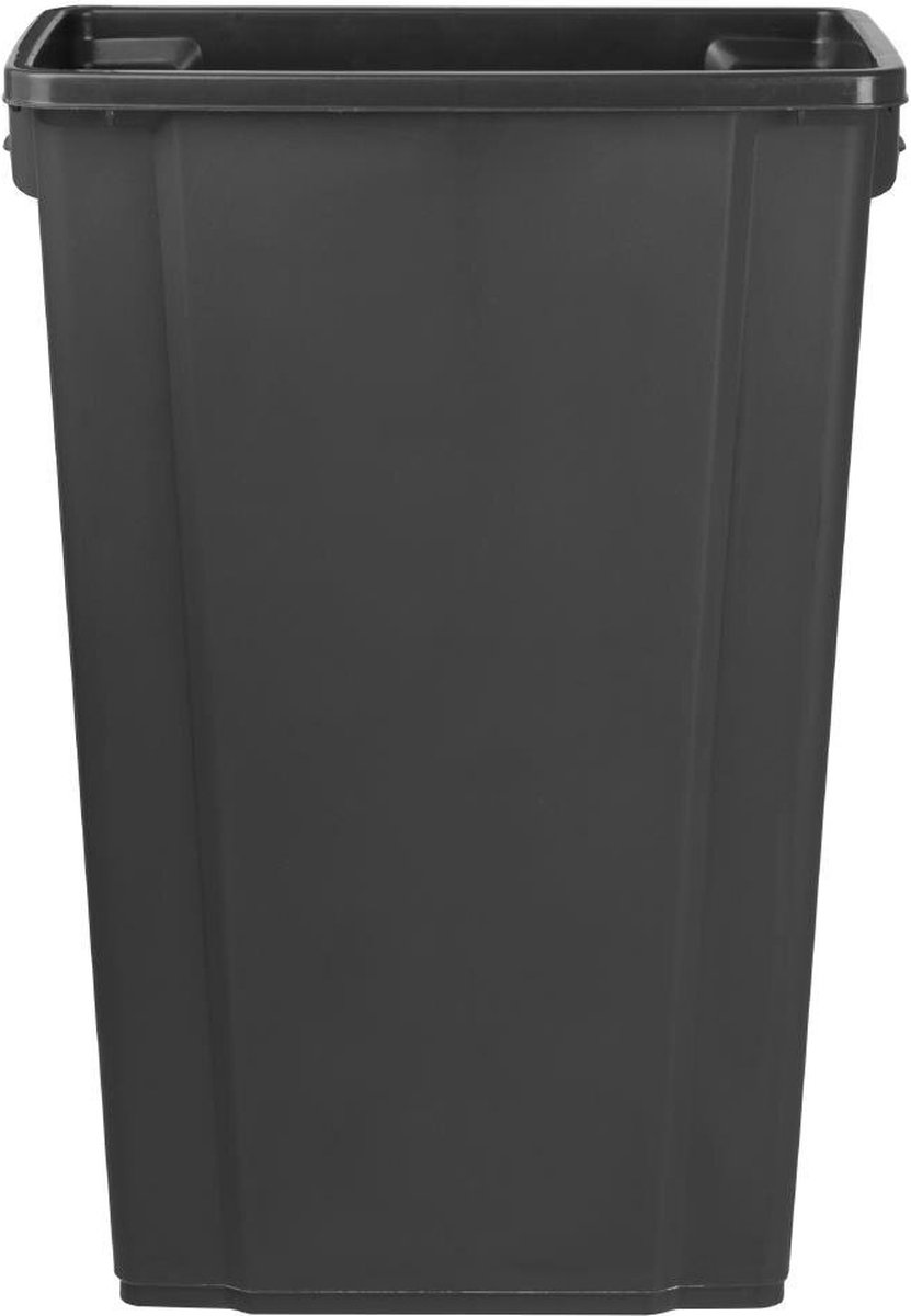 Jantex Smalle Afvalbak Zwart 80ltr - DX966 - Horeca & Professioneel