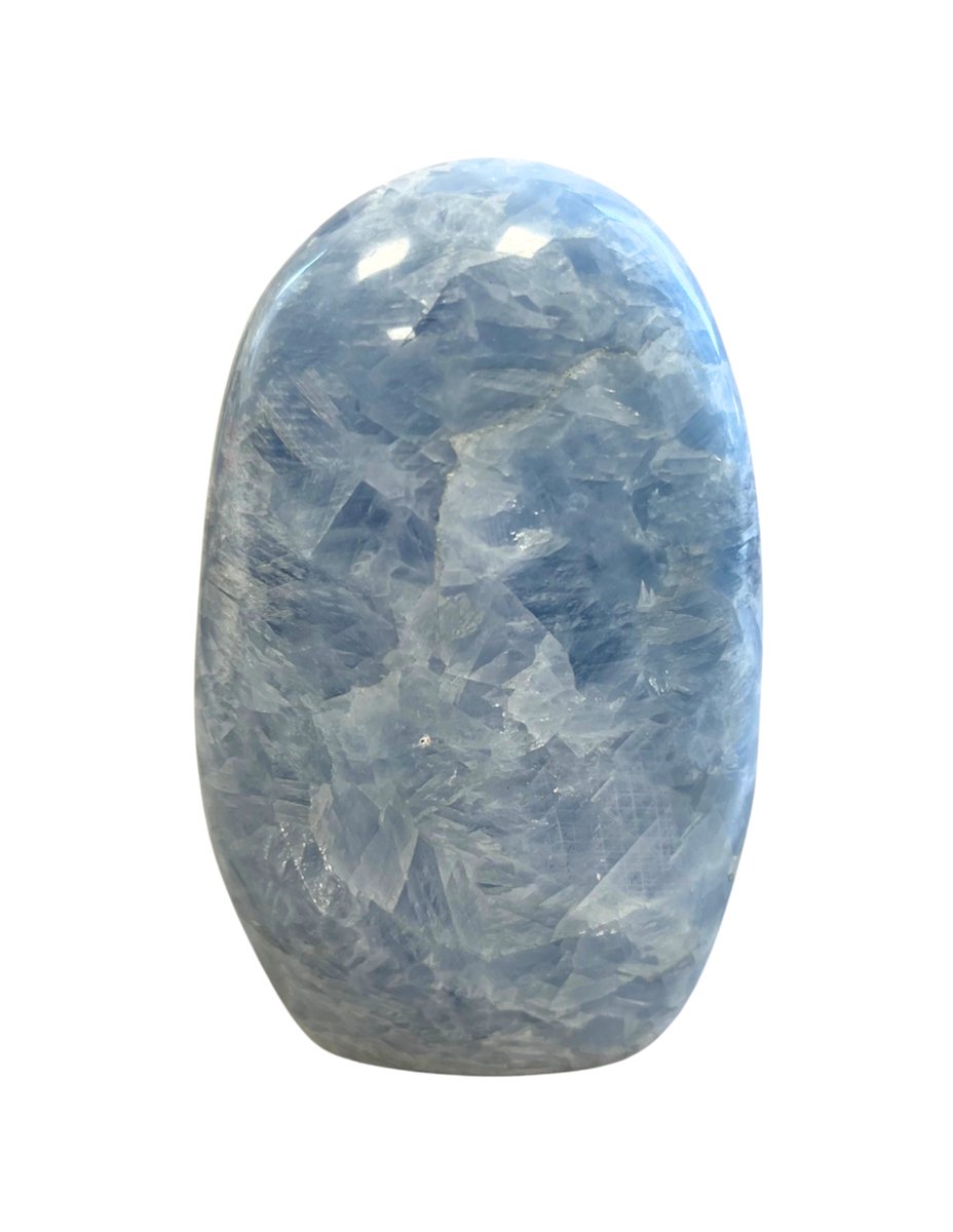 Ruben Robijn Calciet blauw edelsteen sculptuur nr.05