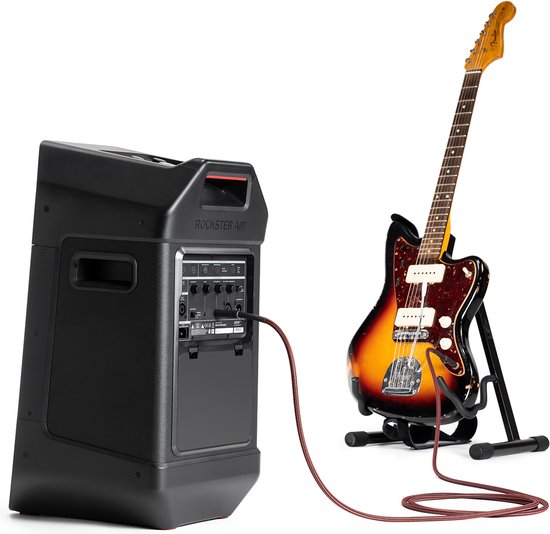 Teufel - Fender x Teufel ROCKSTER AIR 2 - Portable bluetooth party speaker - 58 uur batterijduur - 115 dB - Bluetooth 5.0 met aptX - steel black van Teufel — afbeelding 2