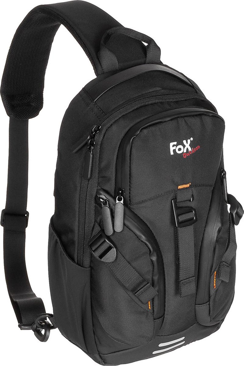 Fox outdoor One strap rugzak / sling bag 7l, zwart