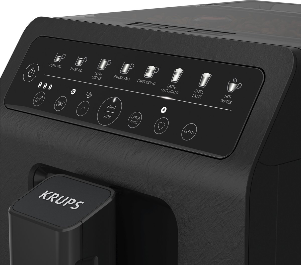 Krups Evidence EA897B Volautomatische Koffiemachine Zwart - afbeelding 3