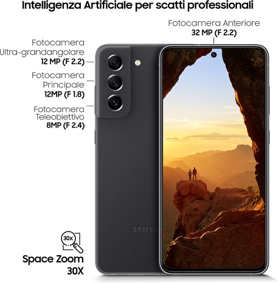 Samsung Galaxy S21 FE 5G - 128 GB - Grafiet