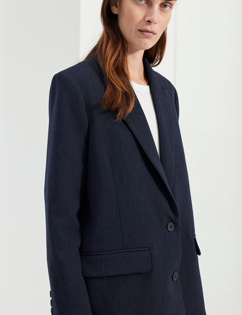 Selected Rita Blazer Blauw 38 Vrouw