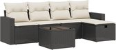 vidaXL-6-delige-Loungeset-met-kussens-poly-rattan-zwart