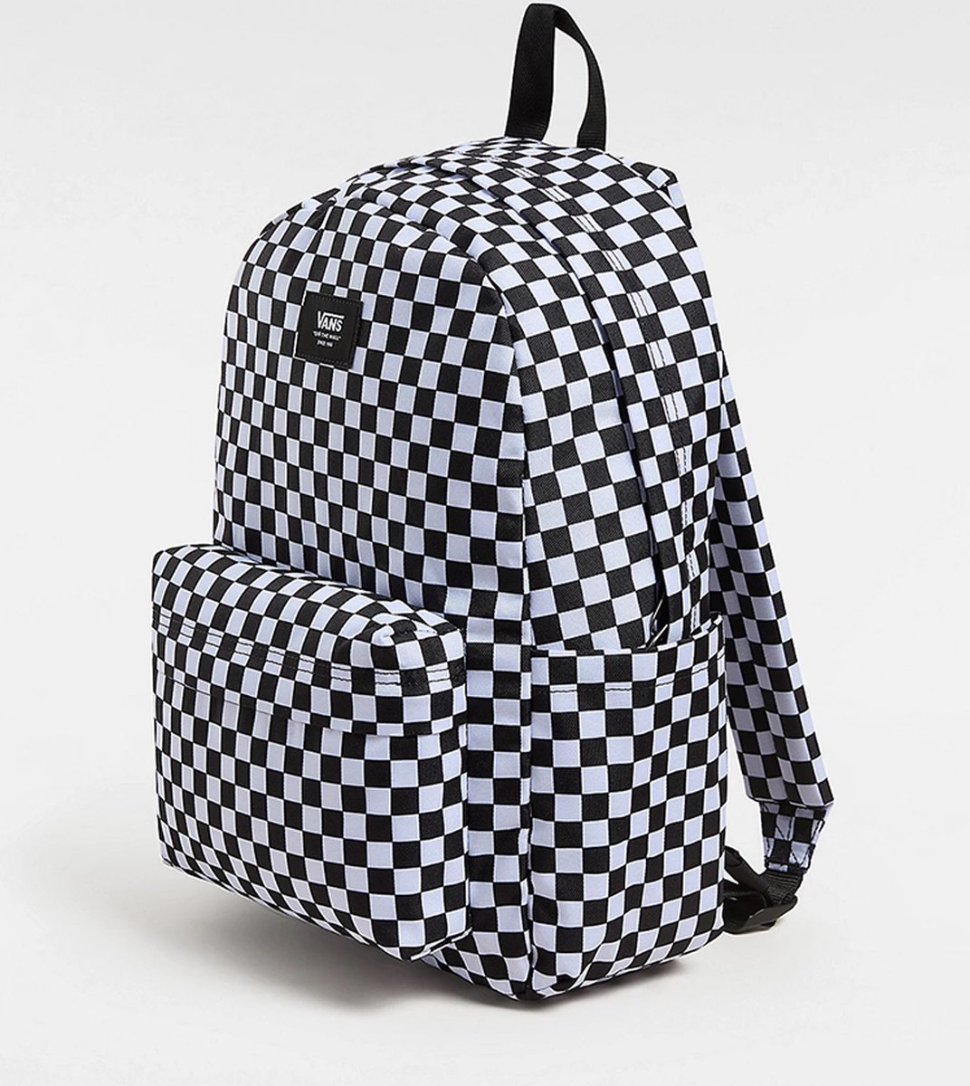 VANS Old Skool Grom Check Backpack Kinder Rugzak zwart – foto 2