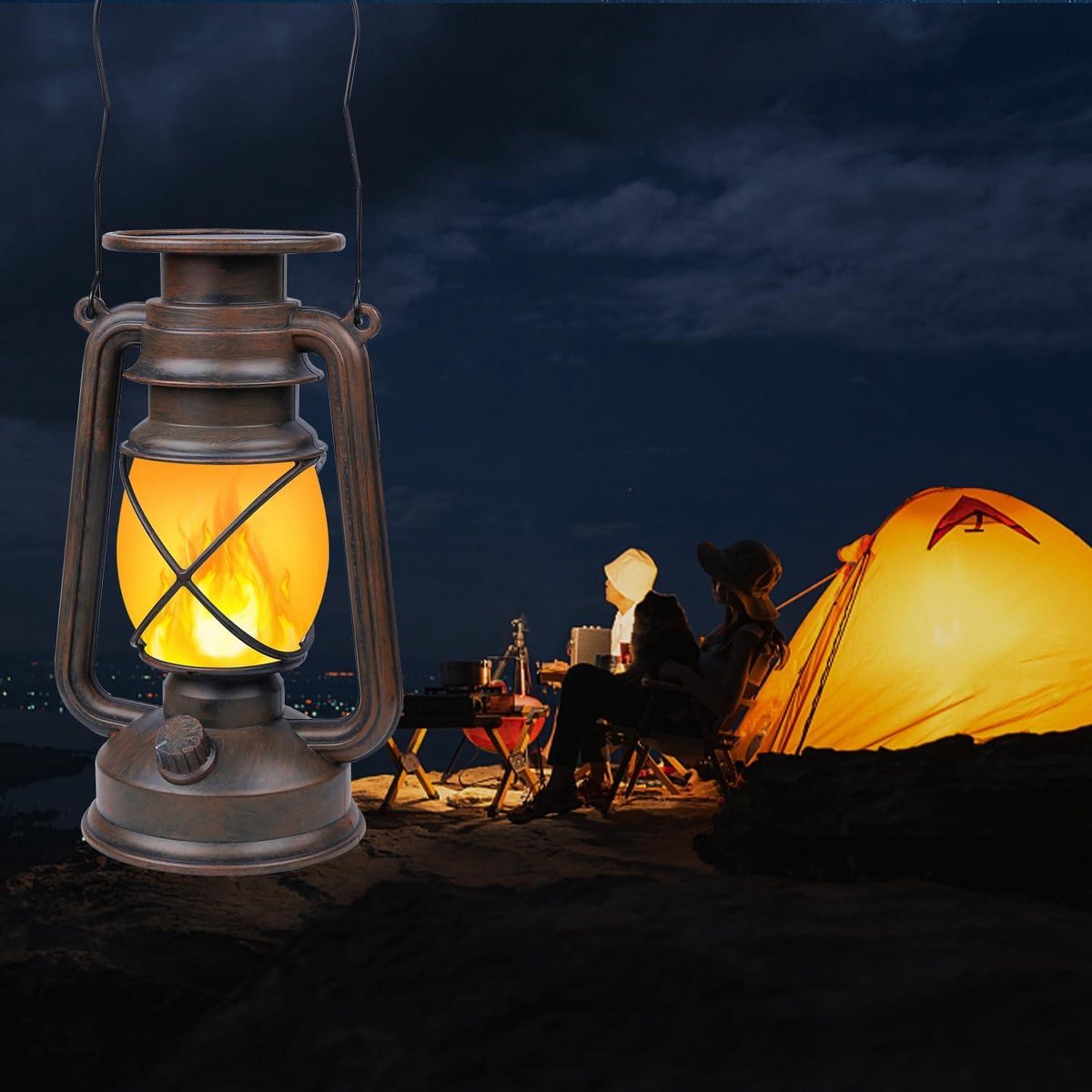 Lanterne Solaire Extérieur Lanternes Solaires D'Extérieur BXROIU - Lot De 2 En Verre, Blanc Chaud - Pour Jardin, Mariage, Décoration (430g/pièce) Lampe De Table Solaire Exterieur