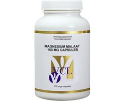Vital Cell Life Magnesium malaat 150mg capsules 100 Vegetarische capsules