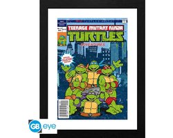 TMNT - Framed print - Comics cover (30x40)