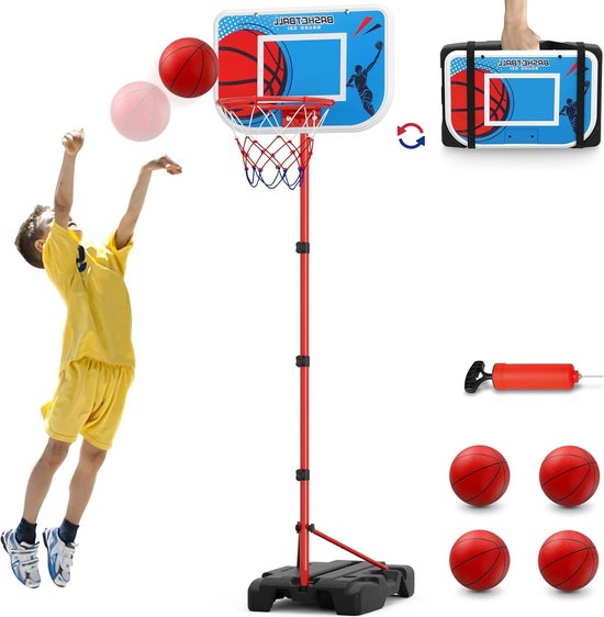 Taylor Toy Basketbal Hoop Mand - Wasmand voor Kinderen - Hangmand