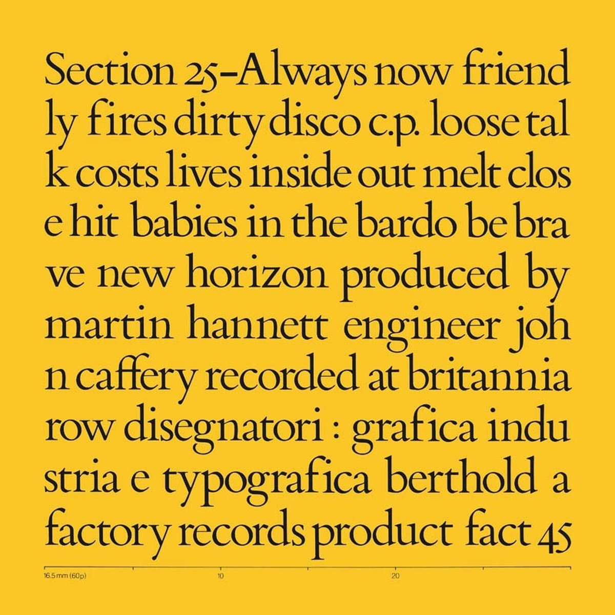 Section 25 - Always Now (5 CD)