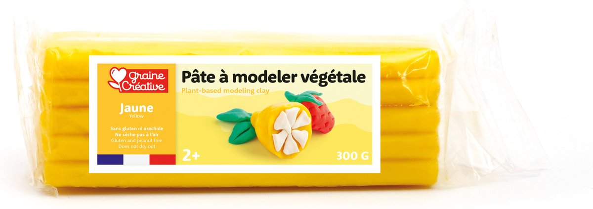Graine Creative GC Plantaardige Klei 300gr Geel