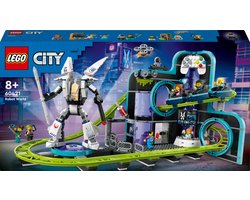 foto van LEGO City Achtbaan in Robotwereld - 60421