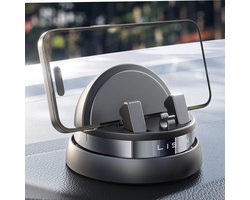 Nieuw 2025! 360 ° Draaibare Dashboard Auto Telefoonhouder Multifunctionele Telefoonhouder Auto voor iPhone 15 Pro Max/14/13/12 en Galaxy S23/22 - LISEN Stevig Magneet Smartphone Opvouwbare Air Vent Telefoon Stand Houder Cadeau Nieuwjaar Kerstcadeau