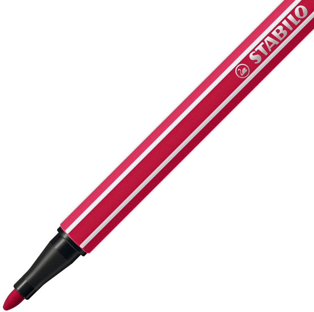 STABILO Pen 68 - Premium Viltstift - Donker Rood - per stuk — afbeelding 4