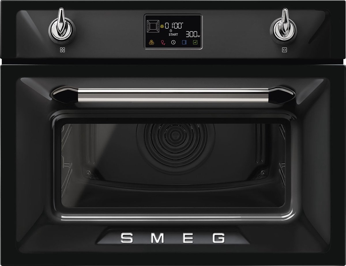SMEG SO4902M1N - Inbouw oven - Combi-magnetron - Zwart