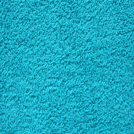 vidaXL - 12 pièces - Ensemble de serviettes - 600 - g/m² - 100% - coton - turquoise