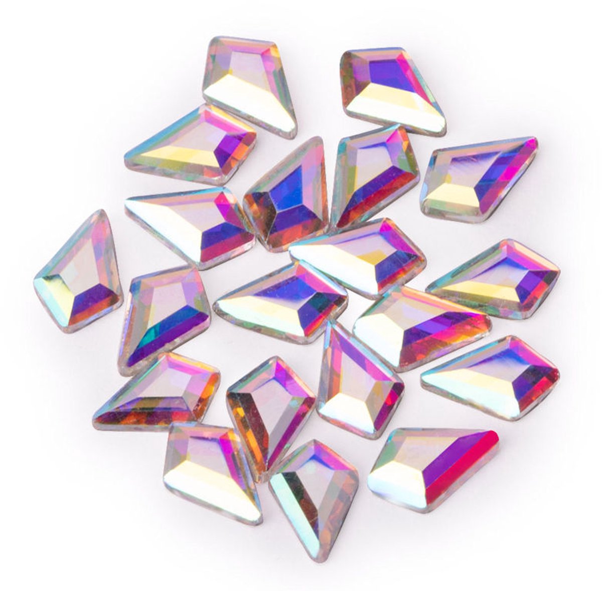 DRM Iriserende 3D Nageldecoratie Steentjes 20st. # 9