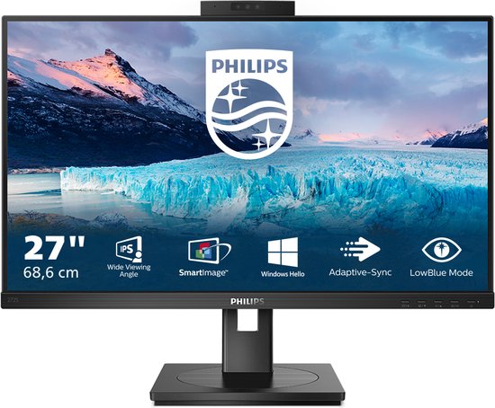 Philips S Line 272S1MH/00 LED display 68,6 cm (27) 1920 x 1080 Pixels Full HD Zwart
