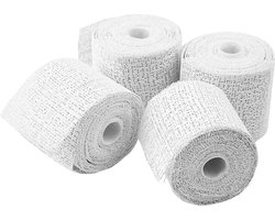 Creotime Gips gaas, b: 5 cm, l: 2,7 m, 4 rollen