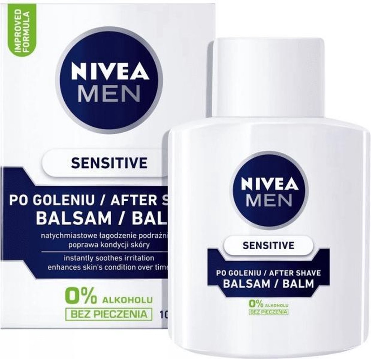 Bol Com Nivea Aftershave Balsem Men Balsem Sensitive Ml