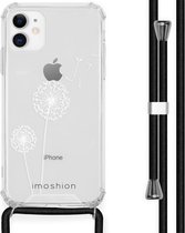 iMoshion Design hoesje met koord voor de iPhone 11 - Paardenbloem - Wit
