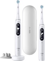 Bol.com Oral-B iO - 7s - Elektrische Tandenborstels Wit Duopack aanbieding Bol.com Oral-B iO - 7s - Elektrische Tandenborstels Wit Duopack aanbieding
