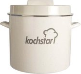 Kochstar - Steriliseerketel - Wit - Elektro/gas - 27 Liter - RVS