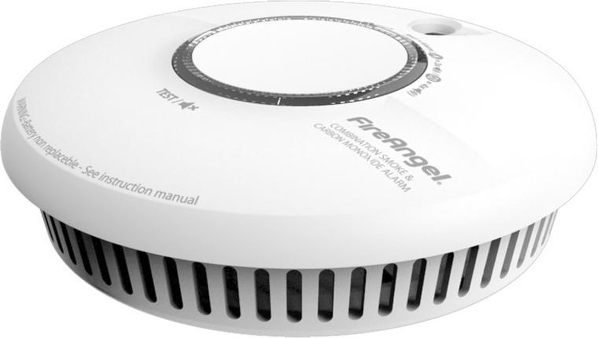 AngelEye Combimelder SCB10-AE-BNLR - Rook en Koolmonoxide - 10 jaar accu