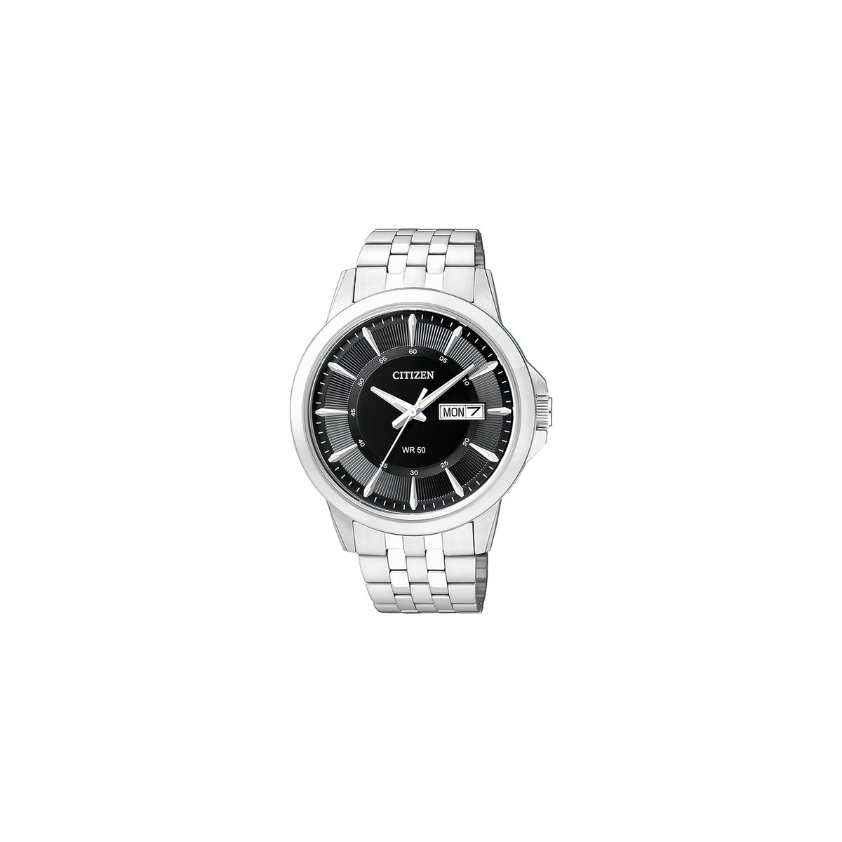 Citizen Horloge - Citizen heren horloge - Zwart - diameter 41 mm - roestvrij staal