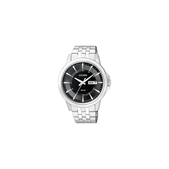 Citizen  Horloge - Citizen heren horloge - Zwart - diameter 41 mm - roestvrij staal