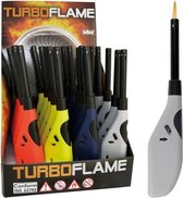 Nosa Turboflame gasaansteker met windproof vlam - Ideaal voor Kaarsen, BBQ en waxinelichtjes