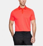 Under Armour Threadborne Heren Polo Oranje S