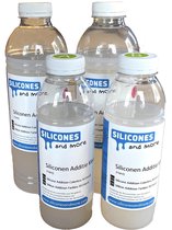 Siliconen Additie Kleurloos 50 (hard) - 10 Kg. Set