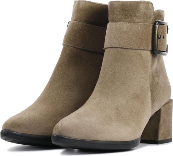 Paul Green Vrouwen Enkellaarsjes 9578 Taupe Maat 40 Paul Green Vrouwen Enkellaarsjes 9578 Taupe Maat 40